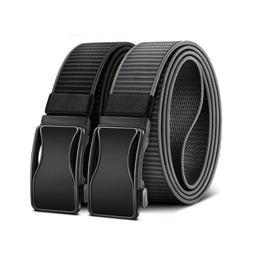 BULLIANT Mens Ratchet Belt Reversible,Web Nylon Casual Belt for Gift Men Golf Hiking Pants Jeans 2 In 1