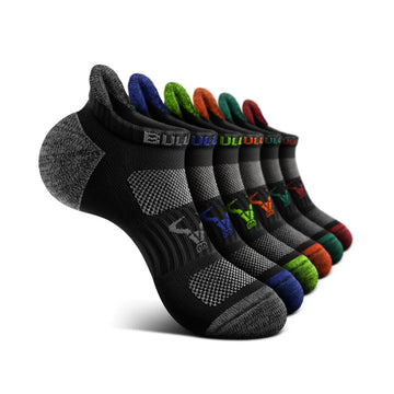 BULLIANT Women Ankle Socks, Active Low-Cut Sock Cushioned Footbed Arch Support for Running Walking Sneakers