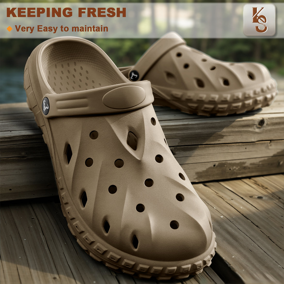 BULLIANT Men Clogs,Comfortable Mules Sandals for Men Women Cushioned Footbed Arch Support-EVA Ligthweight